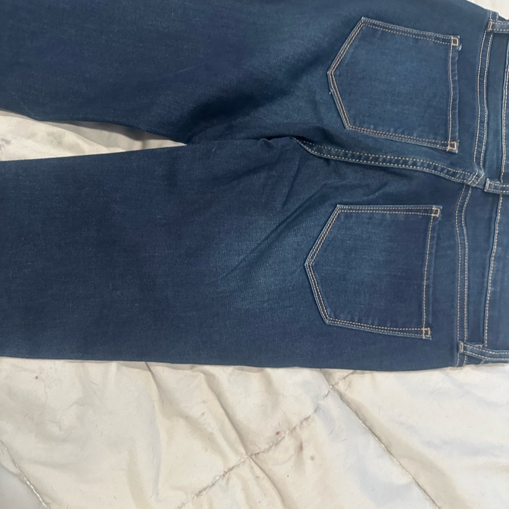 Woman Blue Jeans